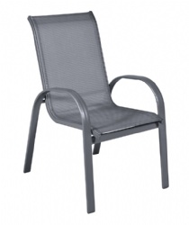 Alu. Stacking Chair
