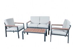 4pcs Aluminium Conversation Set
