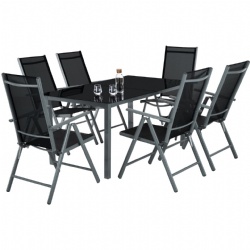 7pcs Aluminium Dining Set