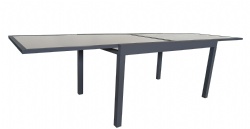 Aluminium Glass Extension Table