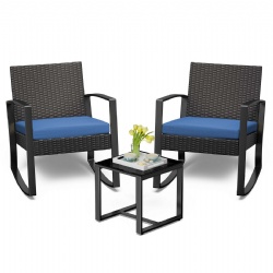 3PCS Rattan Bistro set